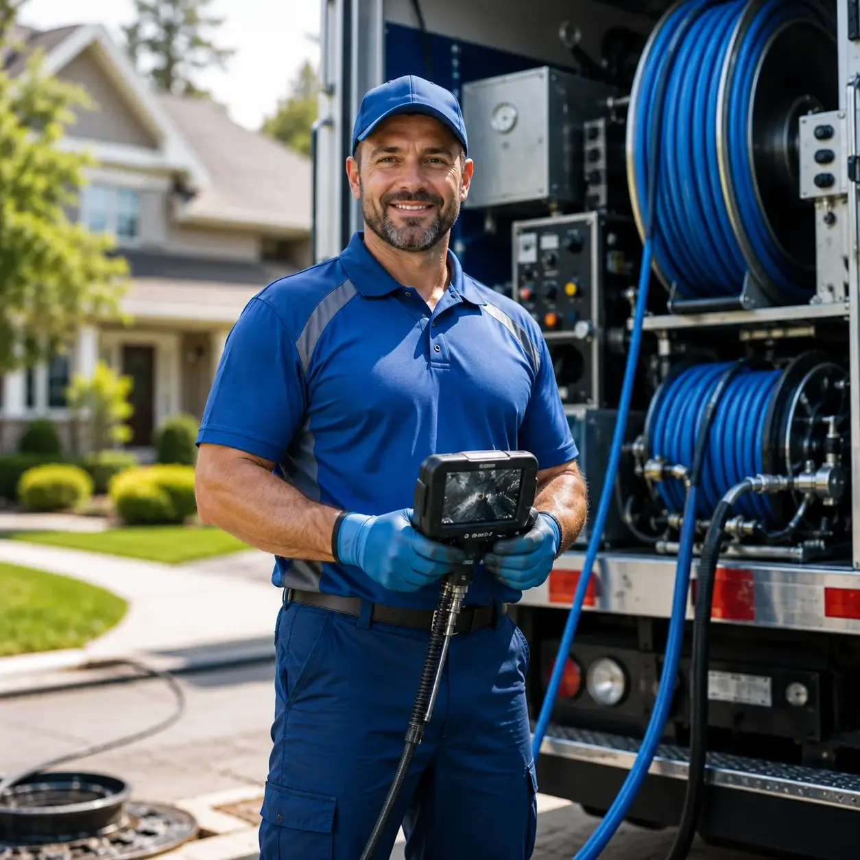 Local outdoor drain cleaning specialists in Rice Lake, WI